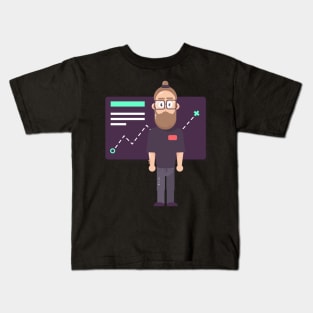 The Guy With The Glasses Kids T-Shirt